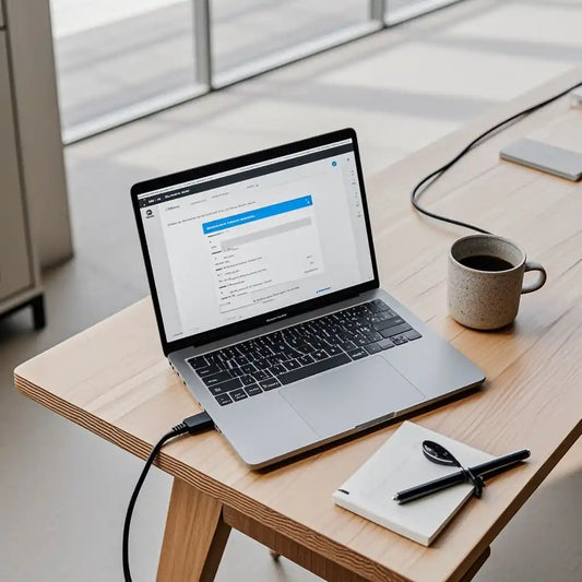 Right Angle USB C Cable with 60W Charging & 10Gbps Data: Clean Desk, No Phone Case Removal – Phoossno