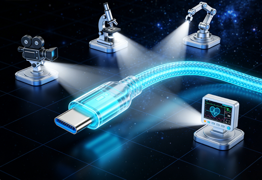 From Conference Rooms to Operating Rooms, from Broadcast Studios to Laboratories: One Cable, Connecting Every Professional Scenario