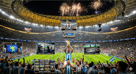 The "Speed of Light" Revolution on the Pitch: How Active Optical Cables Are Redefining the World Cup Viewing Experience