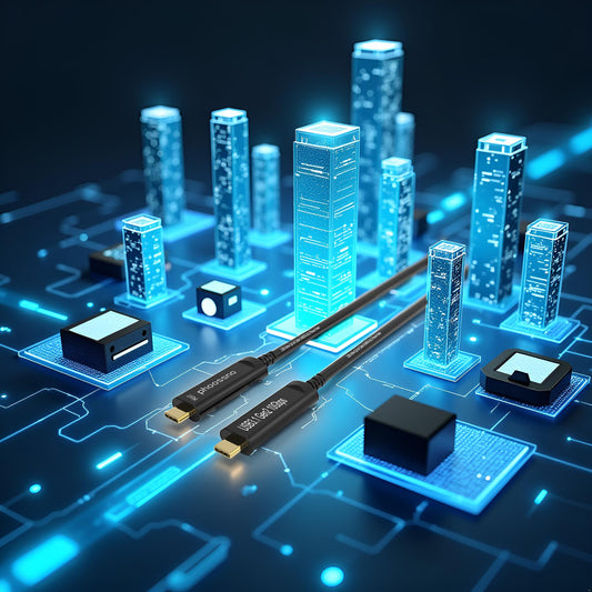 phoossno Fiber Optic Cable: Lightning Visuals, One Cable Dominates