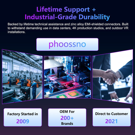 A Decade of Craftsmanship, Lighting the Future: The Innovation Journey of Phoossno Fiber Optic Cables