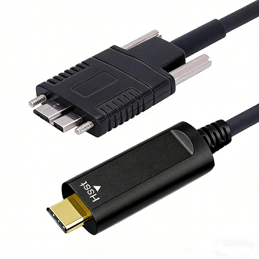 Glasfaser-Verlängerungskabel USB A auf C USB 3.1 Gen2 10 Gbps