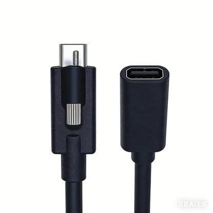phoossno USB 4.0 Cable, TYPE C male to female cable, 80Gbps Transmission Speed, 240W Power Supply, Supports 8K or 4K displays, 0.5m 1.64ft Right, Compatible with iPhone 15, Huawei and Other Products.