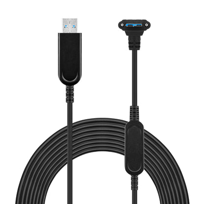 Glasfaser-Verlängerungskabel USB A auf C USB 3.1 Gen2 10 Gbps