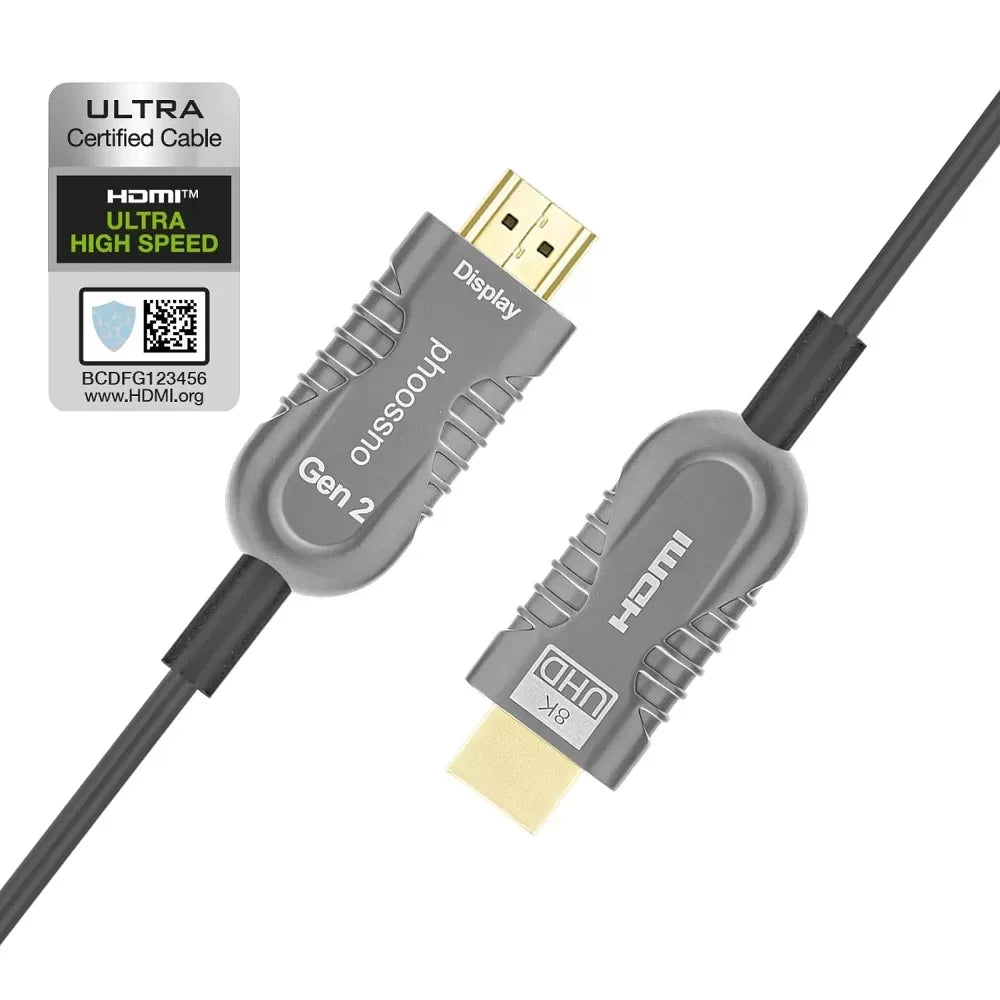 CPR LSZH Certified (In-Wall) 8K HDMI 2.1 Fiber Optical Cable