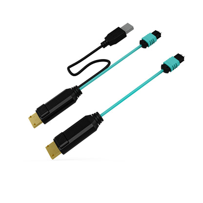 Aktives optisches DVI-HDMI-Kabel unterstützt Bandbreite von bis zu 10,2 Gbit/s