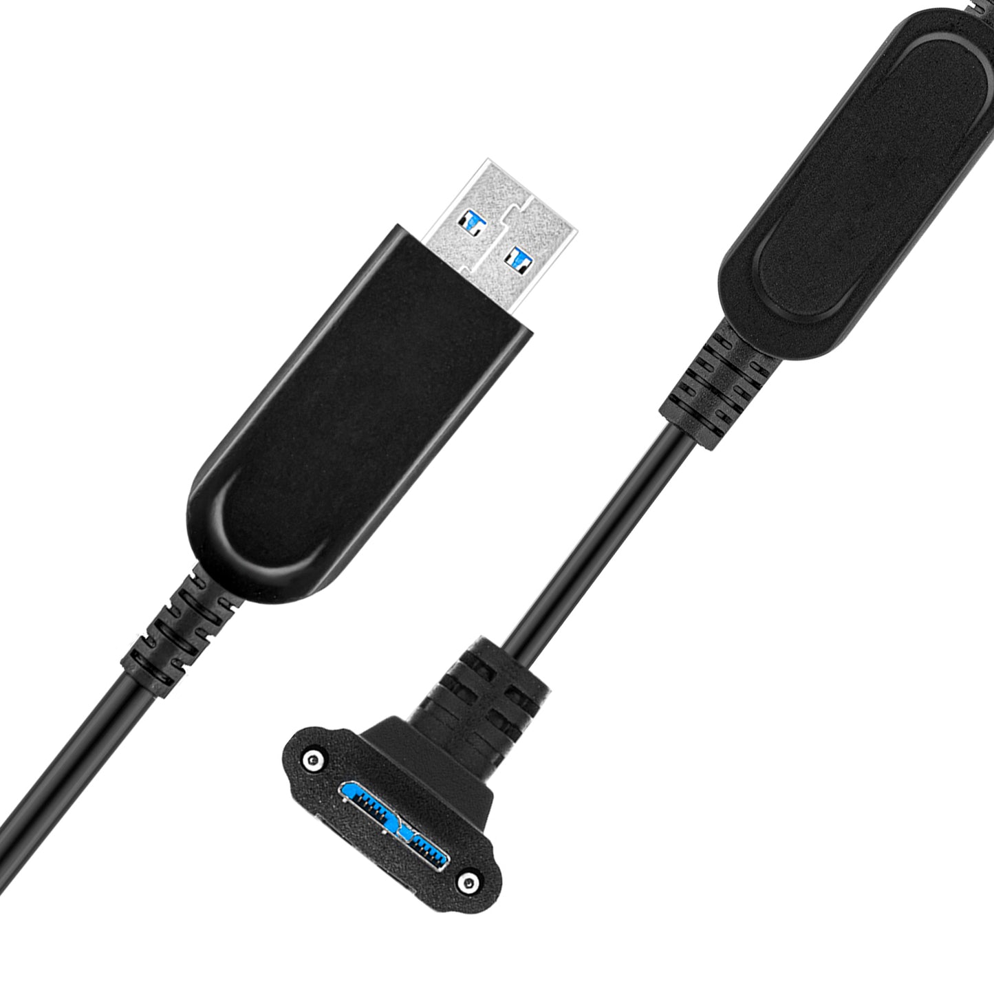 Glasfaser-Verlängerungskabel USB A auf C USB 3.1 Gen2 10 Gbps