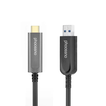 Cable de extensión de fibra óptica USB A a C USB 3.1 Gen2 10 Gbps