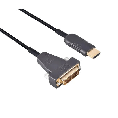 Cable óptico activo DVI-HDMI que admite un ancho de banda de hasta 10,2 Gbps