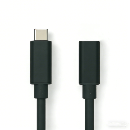 USB 4.0 Cable, TYPE C male to female cable, 80Gbps  240W Power Supply, Supports 8K or 4K displays, Compatible with iPhone 15, Huawei and Other Products.