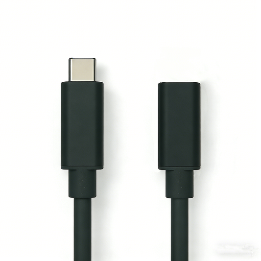 USB 4.0 Cable, TYPE C male to female cable, 80Gbps  240W Power Supply, Supports 8K or 4K displays, Compatible with iPhone 15, Huawei and Other Products.