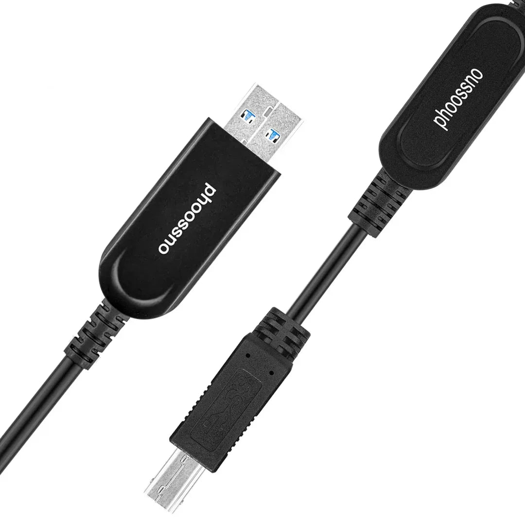 Phoossno USB 3.0 A auf B Verlängerungskabel