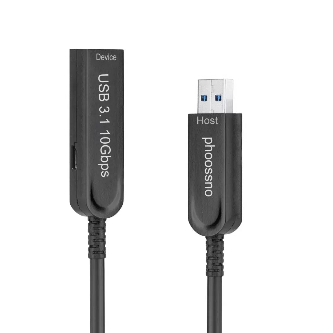 Cable de extensión USB 3.1 Phoossno Active Optical USB 10 Gbps